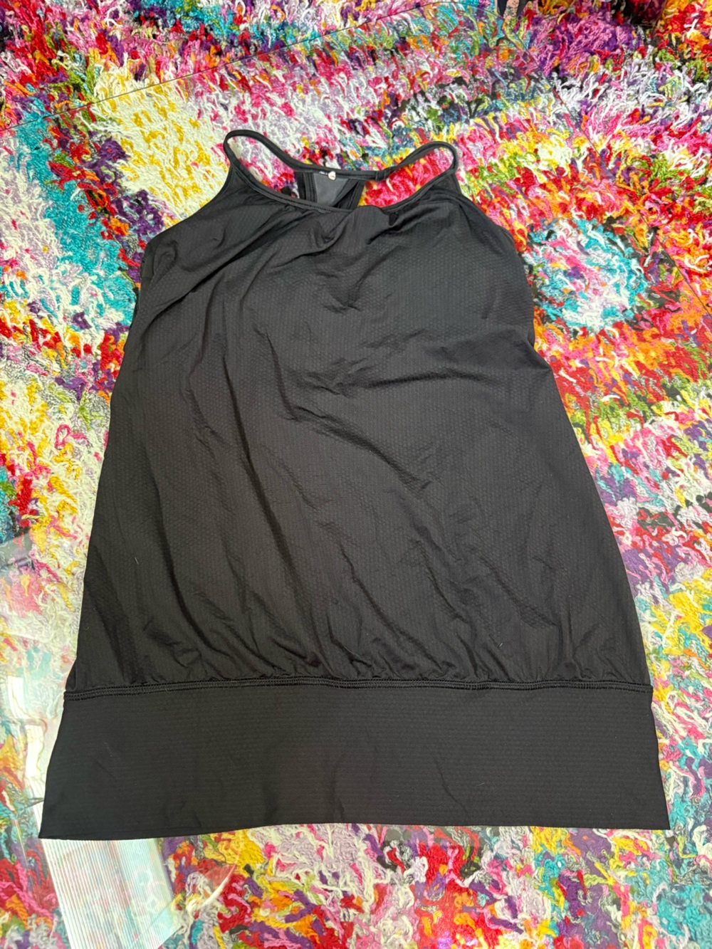 lululemon athletica Black Tank Top